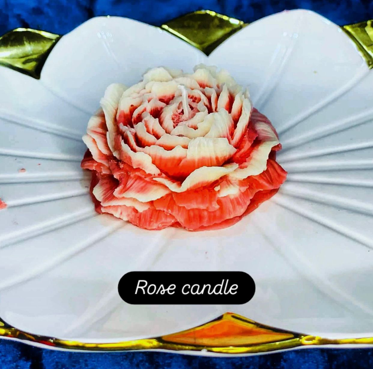 Rose Candle